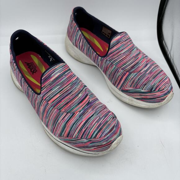 Skechers Shoes - Skechers‎ Shoes Womens Size 11 Go Walk 4 Merge Goga Max Multicolor Slip On H4